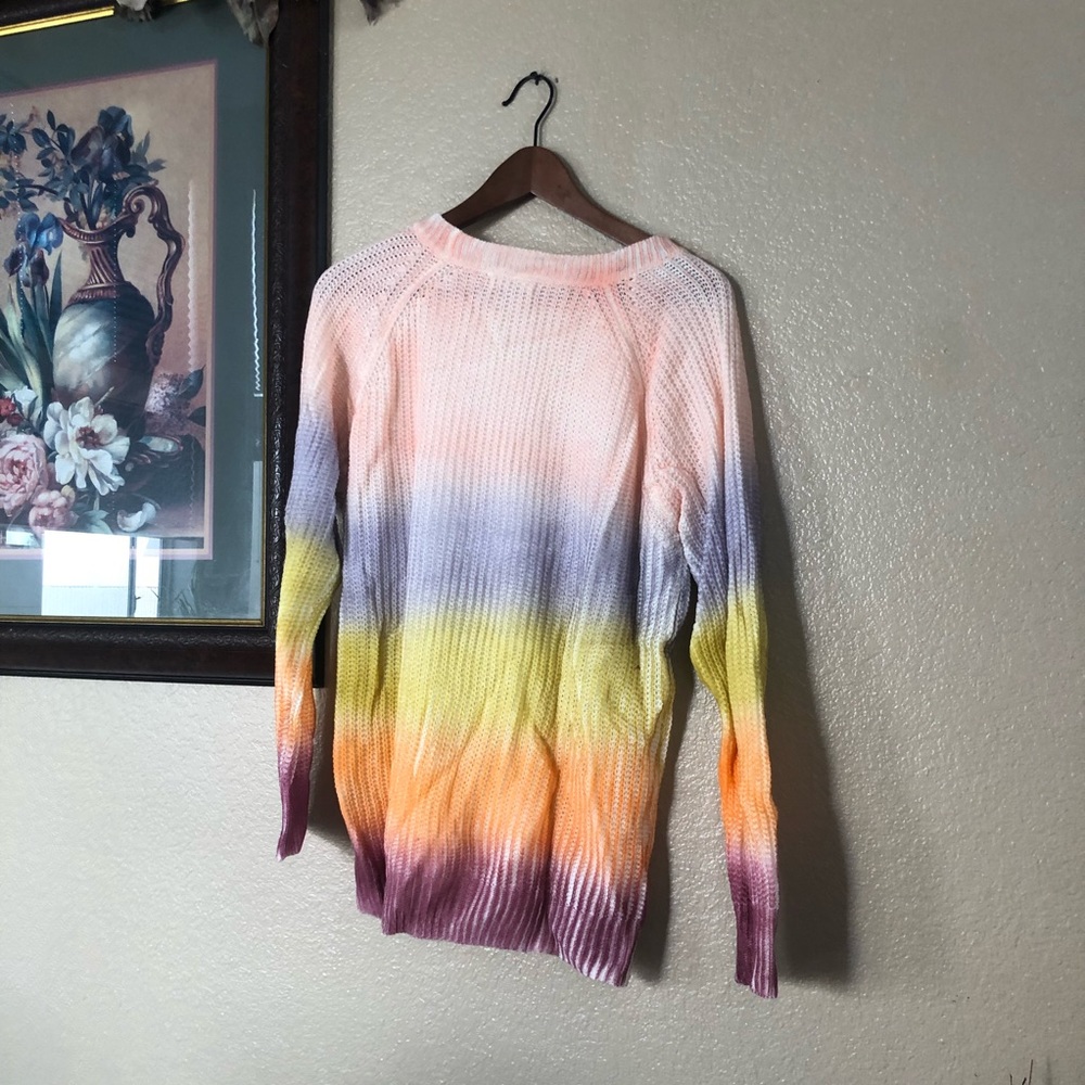 NWT Entro Boutique Multicolored Sweatshirt - Picture 5 of 5